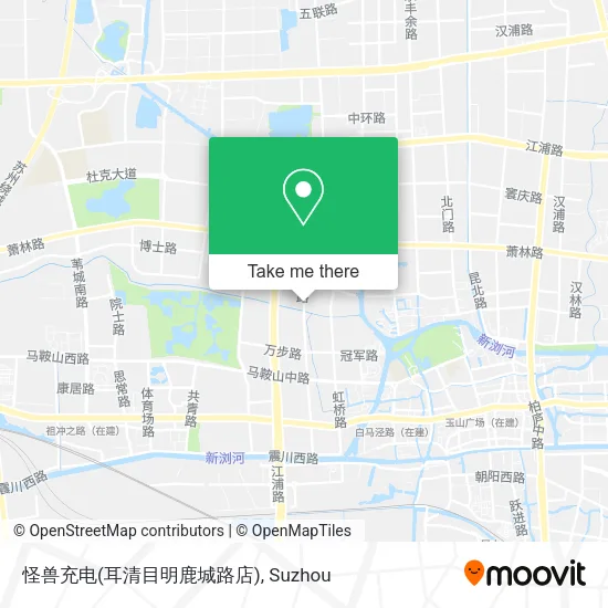 怪兽充电(耳清目明鹿城路店) map