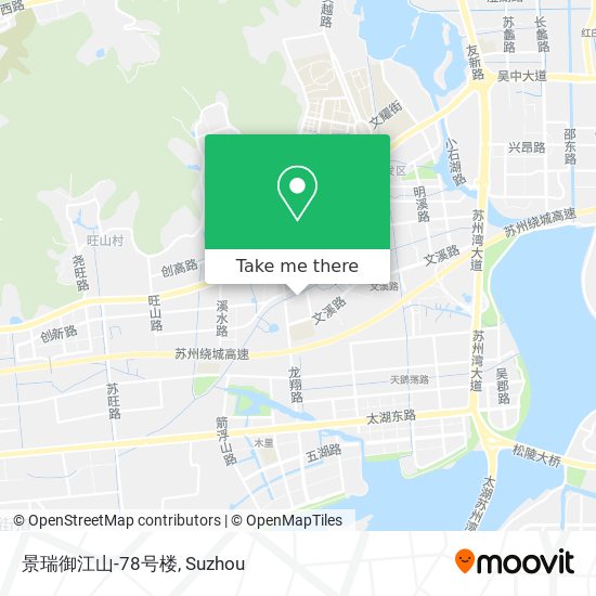 景瑞御江山-78号楼 map