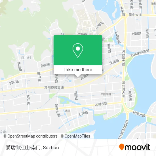 景瑞御江山-南门 map