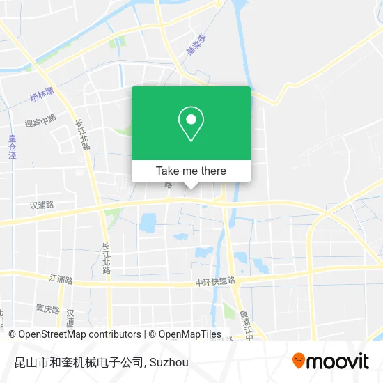 昆山市和奎机械电子公司 map