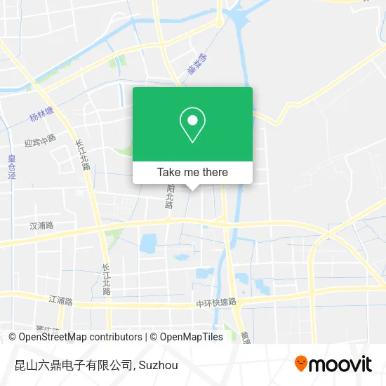 昆山六鼎电子有限公司 map