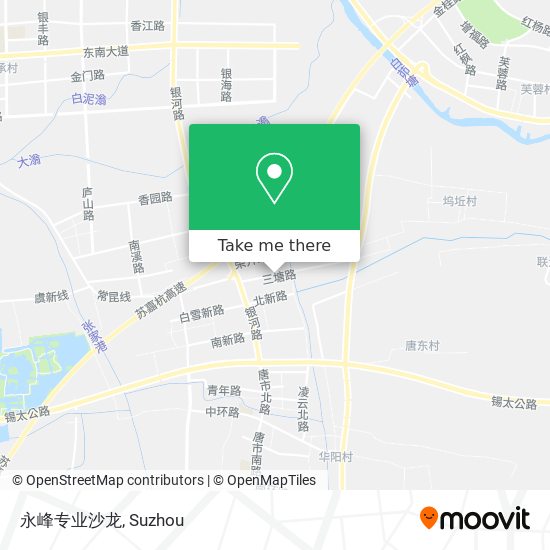 永峰专业沙龙 map