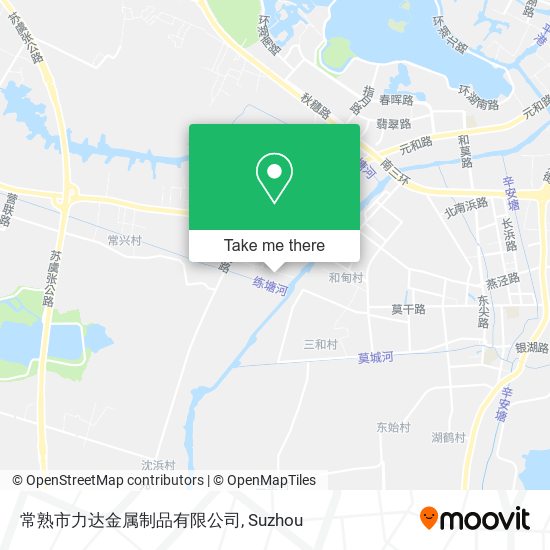常熟市力达金属制品有限公司 map