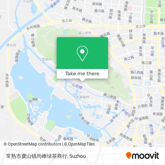 常熟市虞山镇尚峰绿茶商行 map
