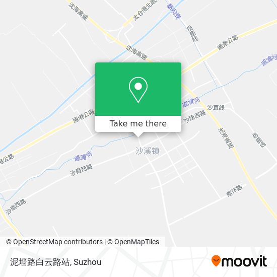 泥墙路白云路站 map
