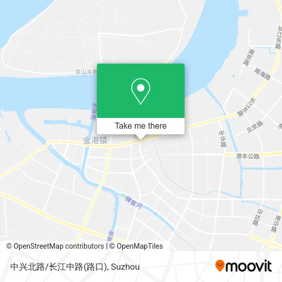 中兴北路/长江中路(路口) map