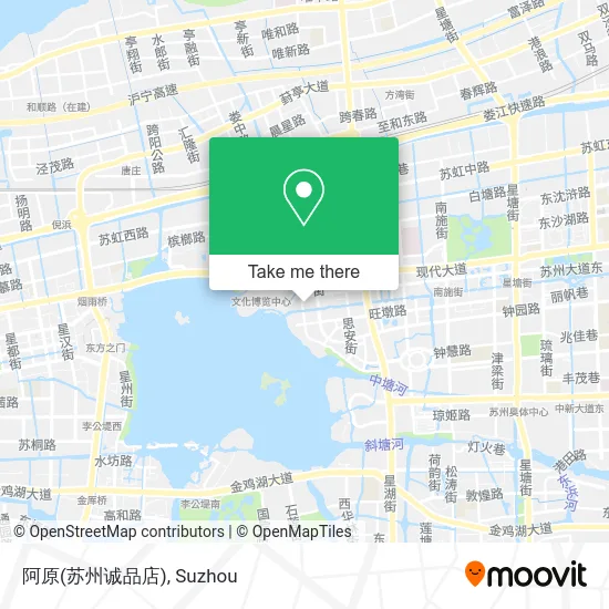 阿原(苏州诚品店) map