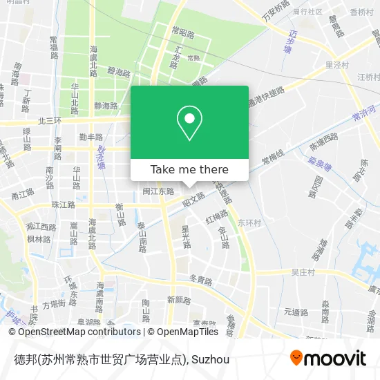 德邦(苏州常熟市世贸广场营业点) map