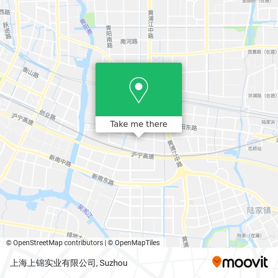 上海上锦实业有限公司 map