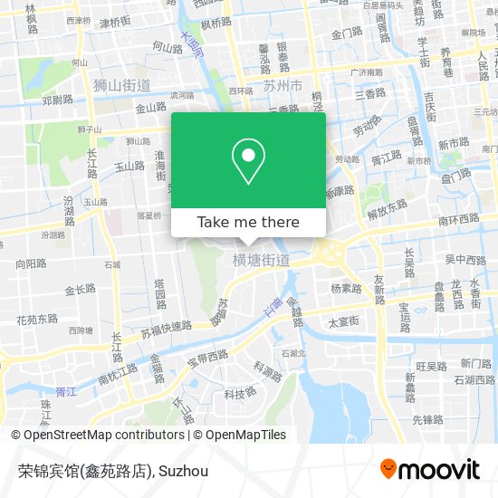 荣锦宾馆(鑫苑路店) map