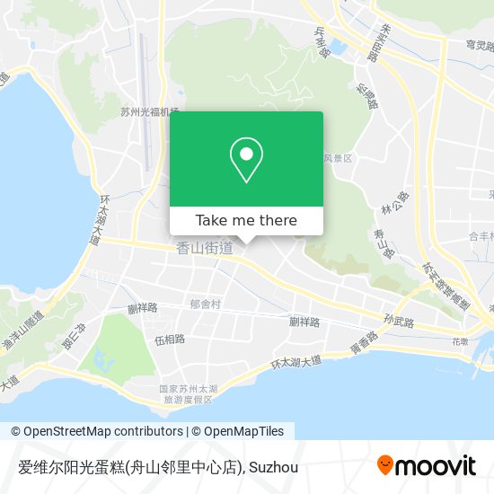 爱维尔阳光蛋糕(舟山邻里中心店) map