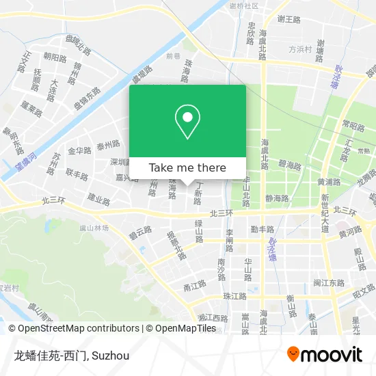 龙蟠佳苑-西门 map