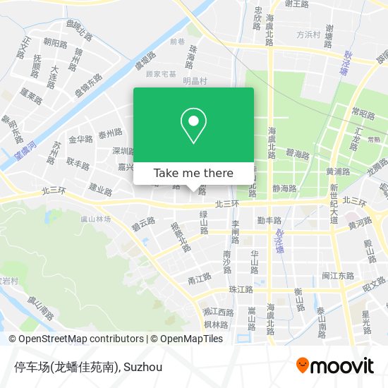 停车场(龙蟠佳苑南) map