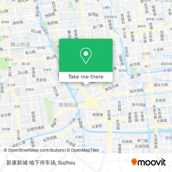 新康新城-地下停车场 map