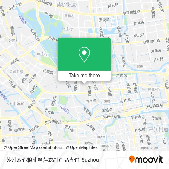 苏州放心粮油翠萍农副产品直销 map