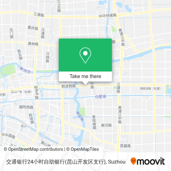 交通银行24小时自助银行(昆山开发区支行) map