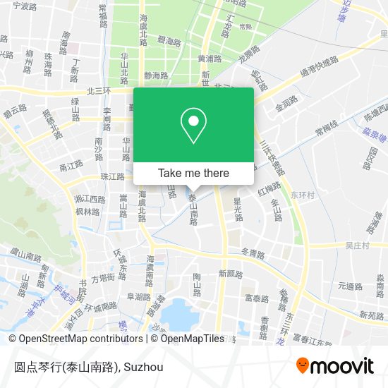 圆点琴行(泰山南路) map