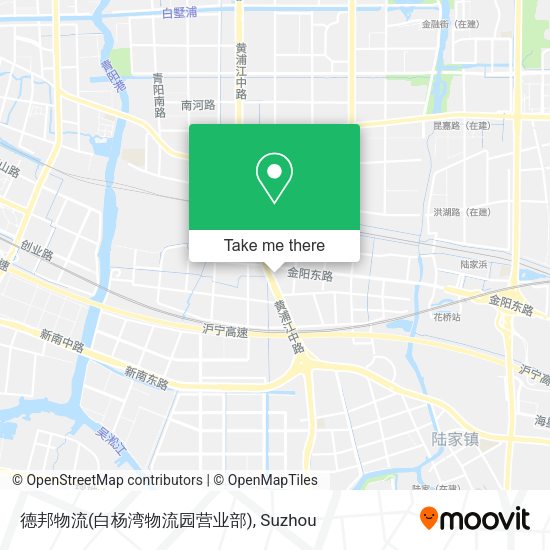 德邦物流(白杨湾物流园营业部) map