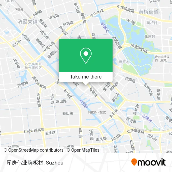 库房伟业牌板材 map