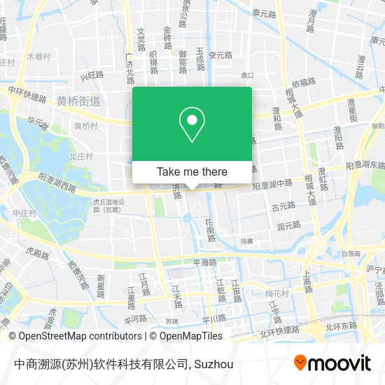 中商溯源(苏州)软件科技有限公司 map