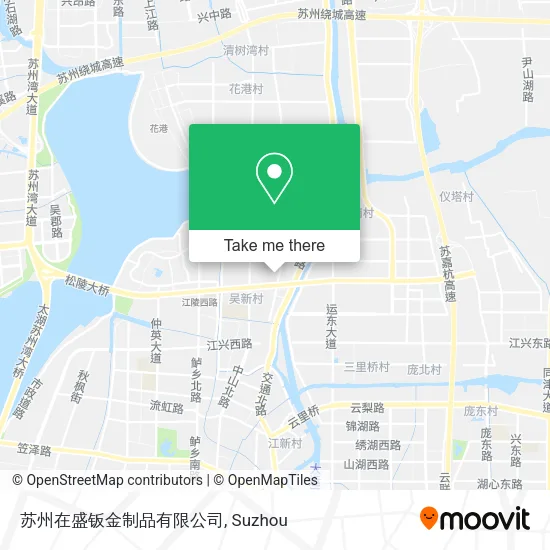 苏州在盛钣金制品有限公司 map