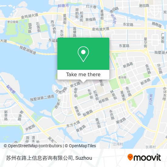 苏州在路上信息咨询有限公司 map