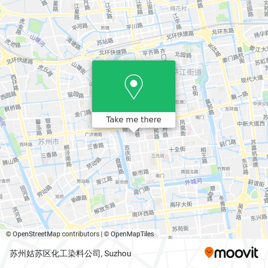 苏州姑苏区化工染料公司 map