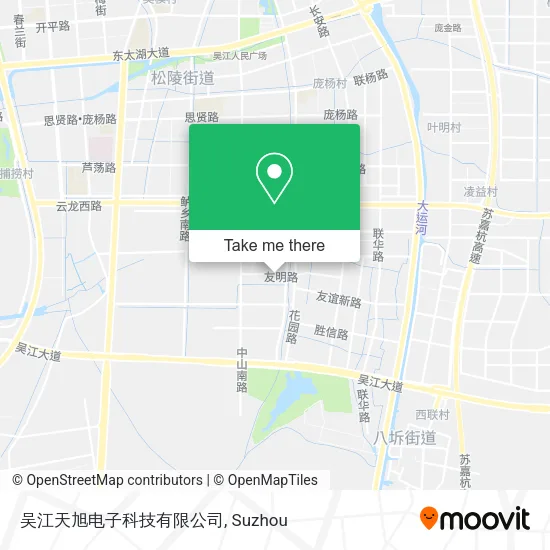 吴江天旭电子科技有限公司 map