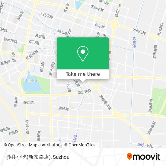 沙县小吃(新农路店) map