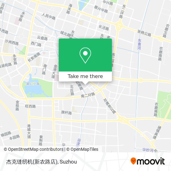 杰克缝纫机(新农路店) map