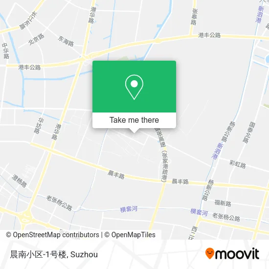 晨南小区-1号楼 map