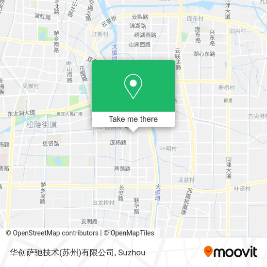 华创萨驰技术(苏州)有限公司 map