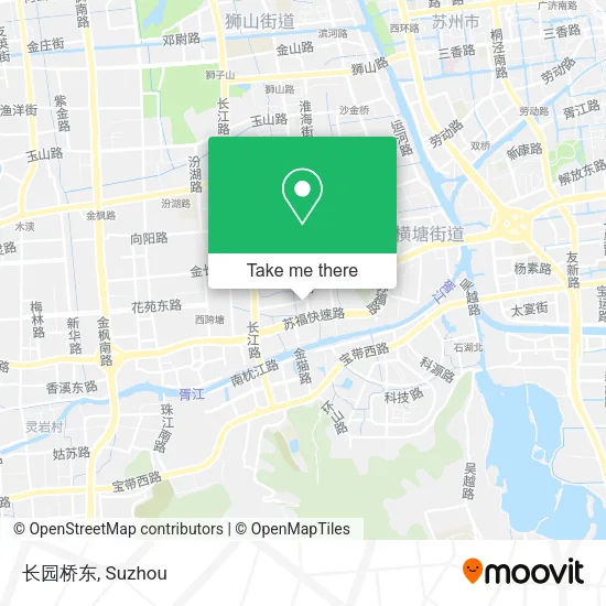 长园桥东 map