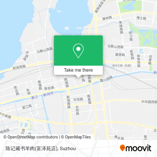 陈记藏书羊肉(富泽苑店) map