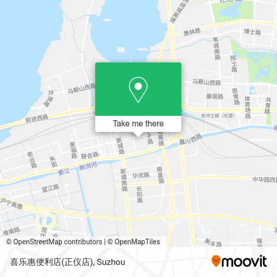 喜乐惠便利店(正仪店) map