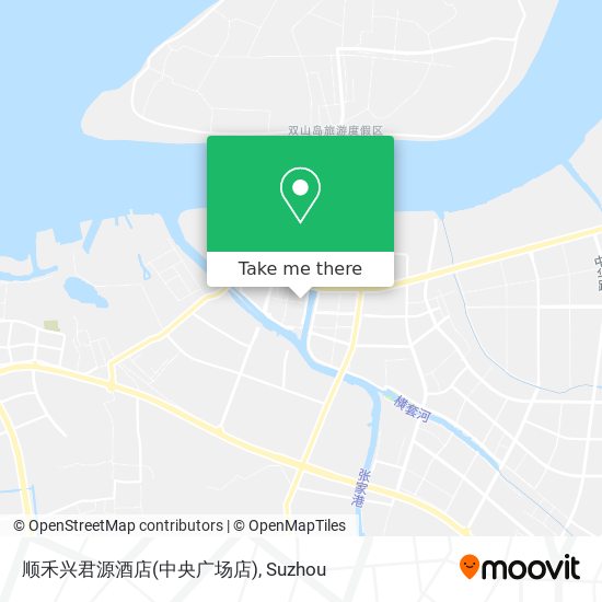 顺禾兴君源酒店(中央广场店) map