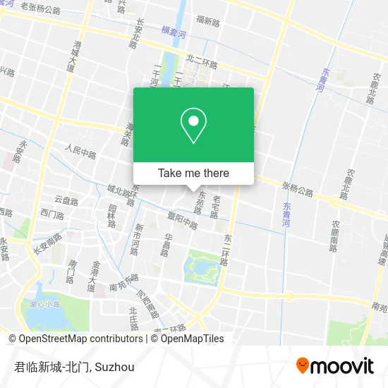 君临新城-北门 map