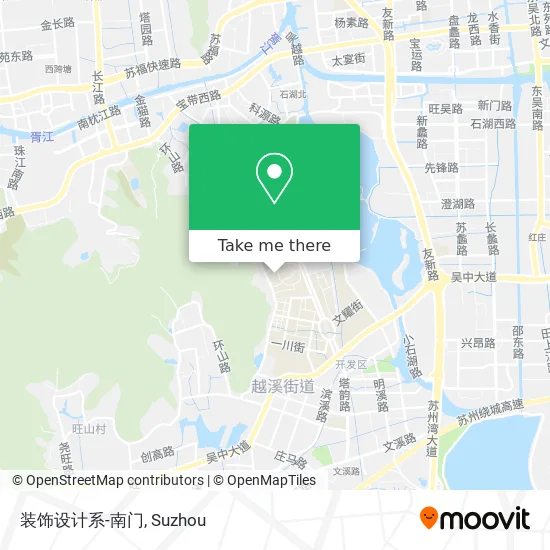 装饰设计系-南门 map