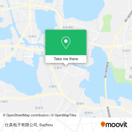 仕真电子有限公司 map