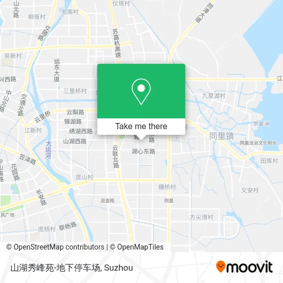 山湖秀峰苑-地下停车场 map