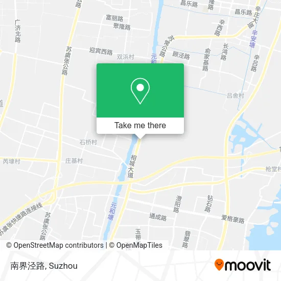 南界泾路 map