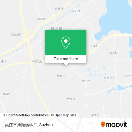 吴江市康顺纺织厂 map