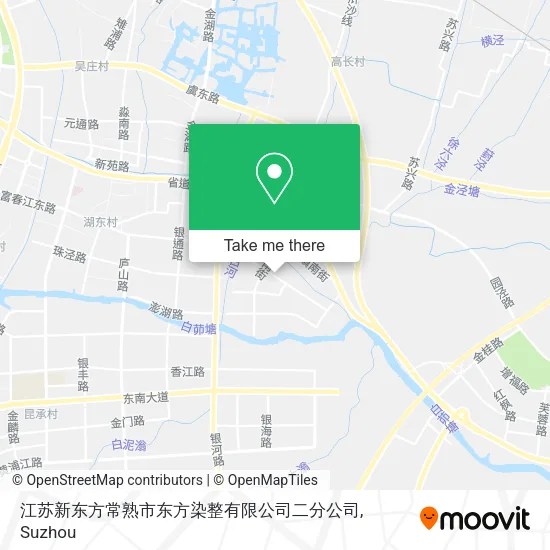 江苏新东方常熟市东方染整有限公司二分公司 map