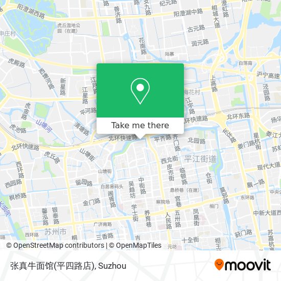 张真牛面馆(平四路店) map