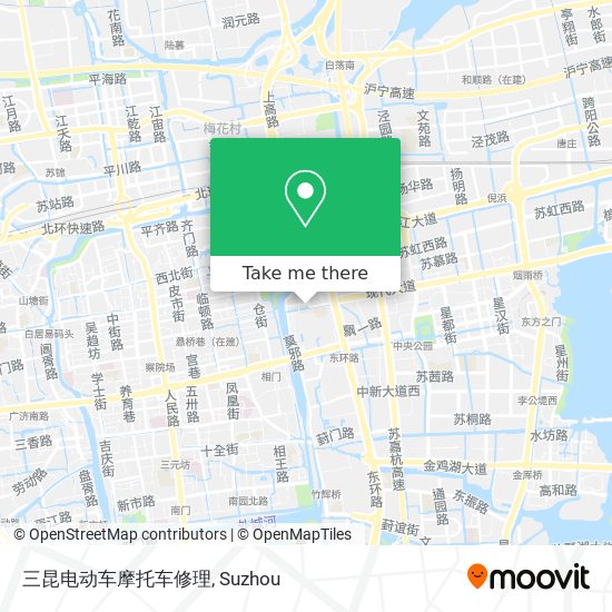 三昆电动车摩托车修理 map