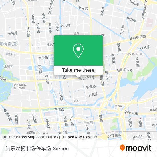 陆慕农贸市场-停车场 map