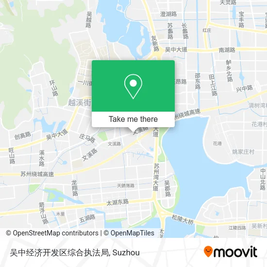 吴中经济开发区综合执法局 map
