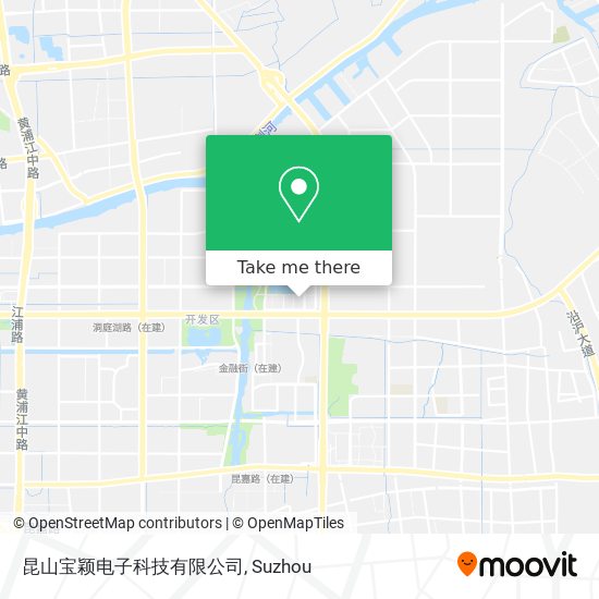昆山宝颖电子科技有限公司 map