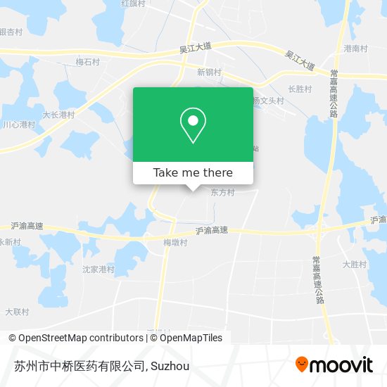 苏州市中桥医药有限公司 map
