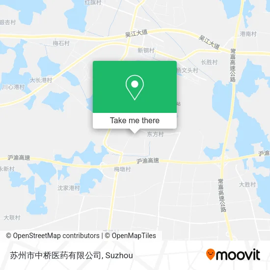 苏州市中桥医药有限公司 map